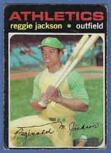 1971 Topps #20 Reggie Jackson Oakland Athletics