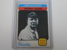 1973 TOPPS BASEBALL CY YOUNG ALL TIME WIN LEADER 511