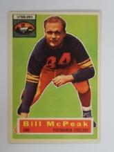 1956 TOPPS FOOTBALL #99 BILL MCPEAK PITTSBURGH STEELERS VINTAGE
