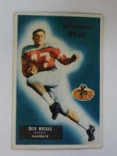 1955 BOWMAN FOOTBALL #48 DICK MOEGLE SAN FRANCISCO 49ERS ROOKIE CARD VINTAGE