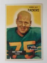 1955 BOWMAN FOOTBALL #131 DAVE HANNER GREEN BAY PACKERS VINTAGE