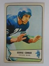 1954 BOWMAN FOOTBALL #116 GEORGE CONNOR CHICAGO BEARS VERY NICE EYE APPEAL