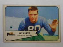 1954 BOWMAN FOOTBALL #58 ART HUNTER ROOKIE CARD GREEN BAY PACKERS