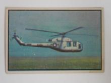 1954 BOWMAN POWER FOR PEACE #62 HELICOPTER FLIES 156 MPH VINTAGE