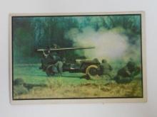 1954 BOWMAN POWER FOR PEACE #36 RECOILLESS RIFLES