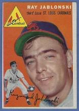 Nice 1954 Topps #26 Ray Jablonski St. Louis Cardinals