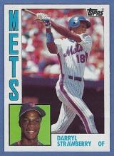 High Grade 1984 Topps #182 Darryl Strawberry RC New York Mets