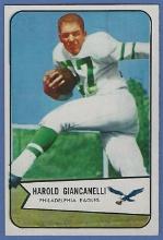 Sharp 1954 Bowman #33 Harold Giancanelli Philadelphia Eagles