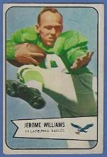 1954 Bowman #104 Jerome Williams Philadelphia Eagles