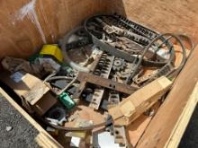 Crate Of John Deere 9770 Combine Parts