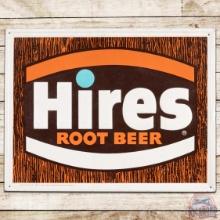 Hires Root Beer Embossed SS Tin Sign