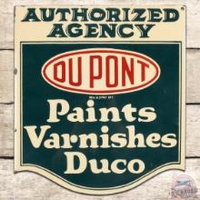 Dupont Pants Varnishes Duco Authorized Agency DS Porcelain Flange Sign