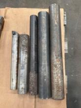Lot of 5: Boring Bars Ranging From 1-1/4? Dia X 12? To 2-3/8? Dia X 18-7/8? L