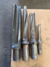 Lot of 4: Indexable Drill Bars Ranging From 1-1/4? Dia X 9-3/8? L to 2-1/8? Dia X 16-3/4? L