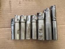 Lot of 8: End Mill Drills Ranging From 1/2? Dia X 3? L to 3/4? Dia X 4 1/4? L