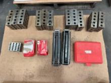 Lot of New and Used 2-4-6 Blocks, with Aim Precision Parallel Sets, Set-Up Tooling