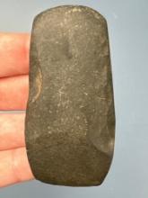 2 1/2" Miniature Celt, Polished Bit, Found in Gloucester County, New Jersey