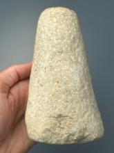 5 1/2" Bell Pestle, Ancient Damage Noted, Found in Gloucester County, New Jersey