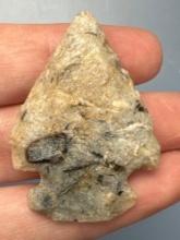 1 5/8" Cohansey Quartzite Point, Found in Gloucester County, New Jersey