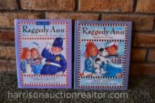 2 JOHNNY GRUELLE RAGGEDY ANN AND ANDY BOOKS