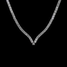 4.66 Ctw VS/SI1 Diamond 3 14K Rose Gold Necklace (ALL DIAMOND ARE LAB GROWN)