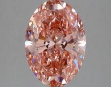 2.06 ctw. Oval IGI Certified Fancy Cut Loose Diamond (LAB GROWN)
