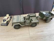 Army Jeep and Trailer