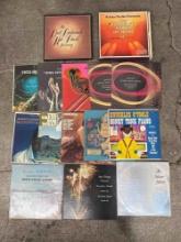 Lot of vintage vinyl records