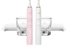 Philips Sonicare DiamondClean Rechargeable Electric Toothbrush, 2-pack