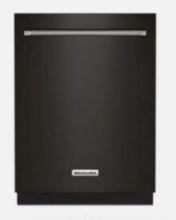 KitchenAid Top Control Dishwasher StainlessTub 44dBA Black Stainless