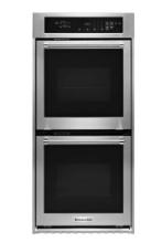KitchenAid 24 Inch Double Wall Oven with True Convection and Proofing Stainless Steel