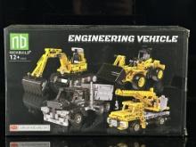 Engineering Vehicle Tipper Truck Builidng Set