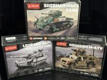 Military Vehicles Building Sets