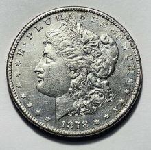 1878-S Morgan Silver Dollar AU