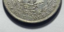 1881-O Morgan Silver Dollar Mint Mark Error