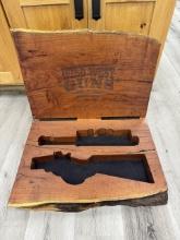 Wood Case Box Revolver Gun - Wild West Guns - Anchorage Las Vegas