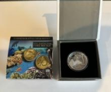 2012 Israel Coral Reef, Eilat Proof Silver Coin - In Box