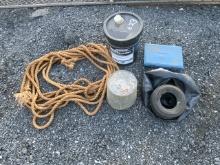 Bucket of Oil, Rope, Tire, Miscellaneous