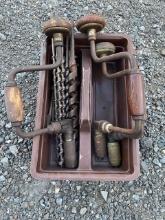 Antique Hand Drills and Bits