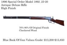 Special Order Model 1892 Antique Deluxe Rifle