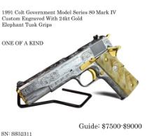 1991 Colt Government Series 80 Mk IV Custom