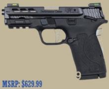 SW M&P380 Ported Shield Silver 380 Auto Pistol