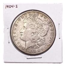 1904-S Morgan Silver Dollar XF