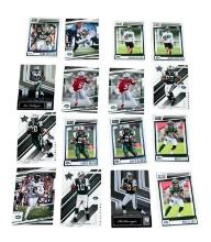 16 New York Jets Football Cards  2004-2023 Two Garret Wilson Rookie Cards, Breece Hall Rookie Cards