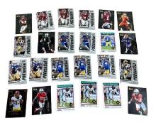 24 College Cards Football cards 2021-2023 Trey Sermon, Kyle Pitts, Mac Jones And More