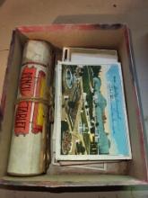 Postcards and Correspondences - box lot
