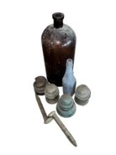 Bottle and Insulator lot