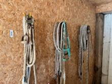 Lead Strap lot , various length of rope