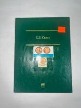 US cents binder, w/ assorted Wheat cents and one Indianhead cent