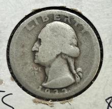 1932-D Washington Quarter, KEY DATE, 90% Silver